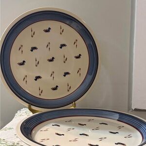 Vintage Epoch "American Decoy" Duck Dinner Plate (2)